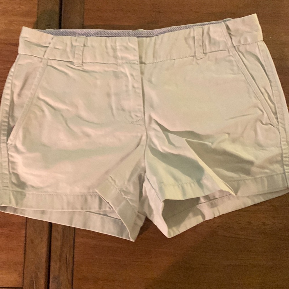 Kahki colored shorts